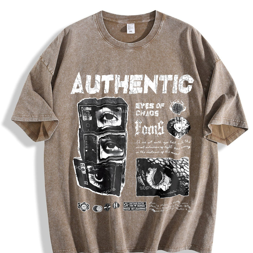 Authentic Eyes Of Chaos Vintage Washed T-Shirt product image 3