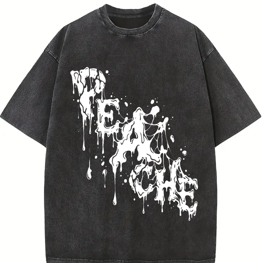 Explorer Statement With Dripping Graffiti Fear Vintage product image 2
