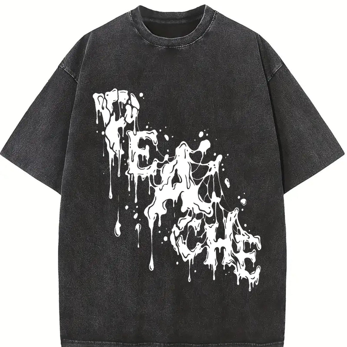 Explorer Statement With Dripping Graffiti Fear Vintage product image 2