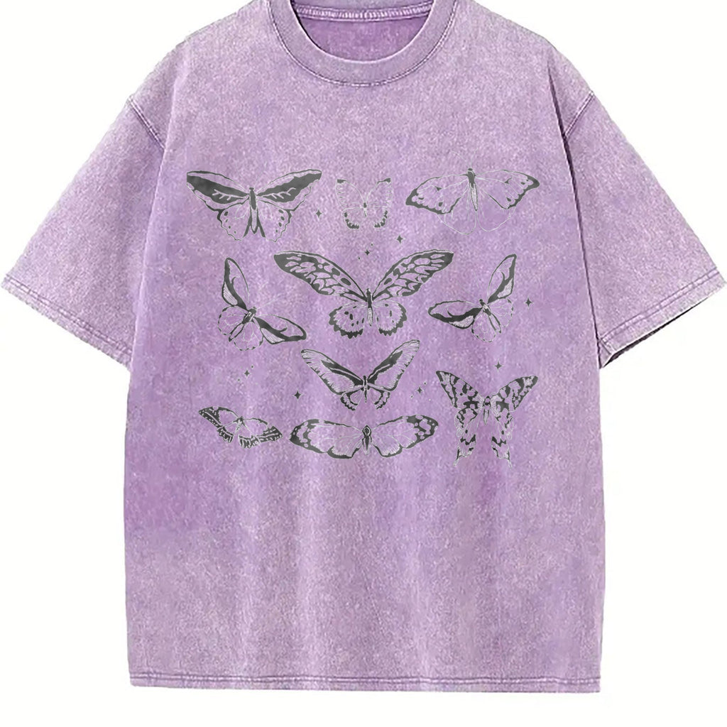 Butterfly 90s Vintage Washed T-Shirt product image 6