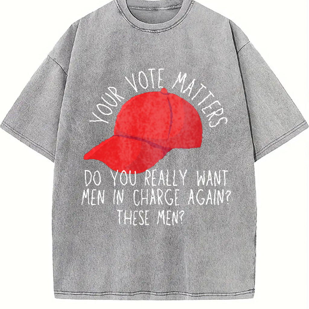 Your Vote Matters Vintage Washed T-Shirt product image 5