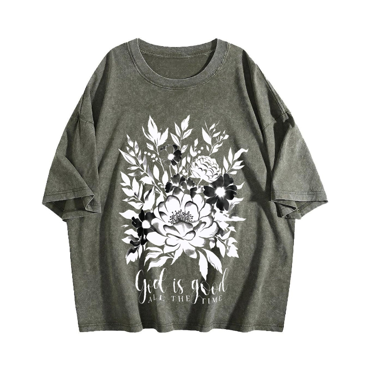 God Is Good Vintage Washed T-Shirt product image 4