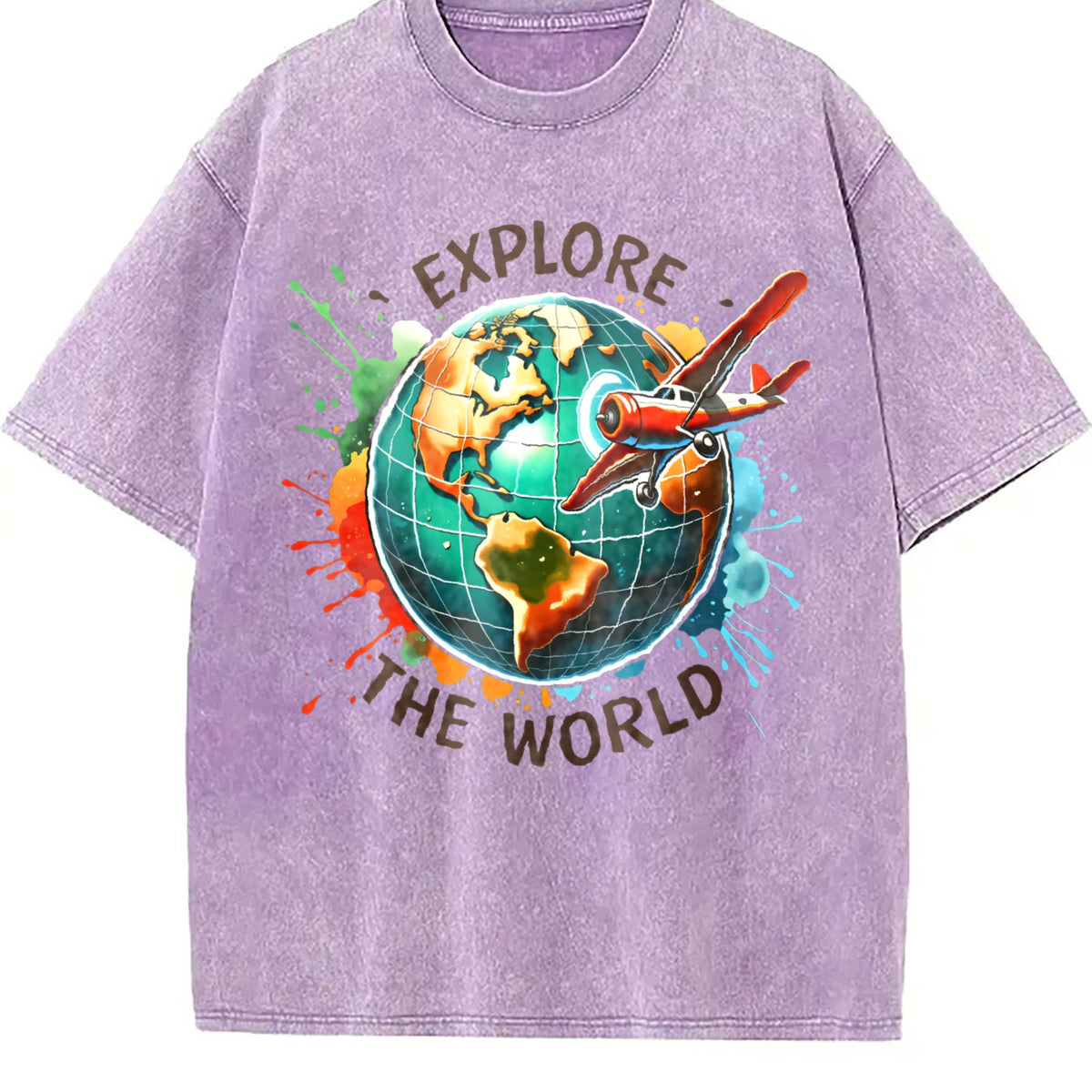 Global Soccer Fan Vintage Washed T-Shirt product image 6
