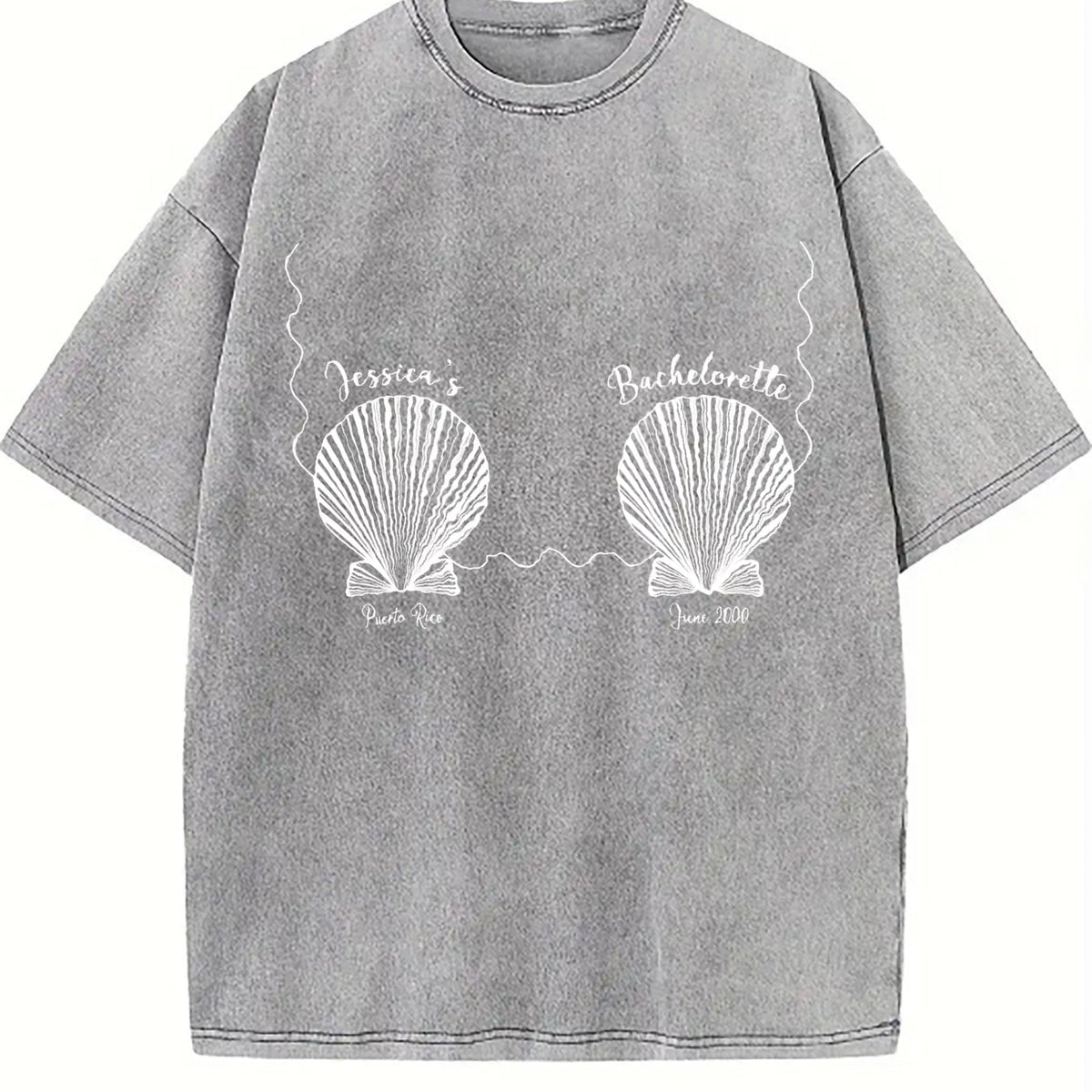 Beach Bachelorette Vintage Washed T-Shirt product image 5