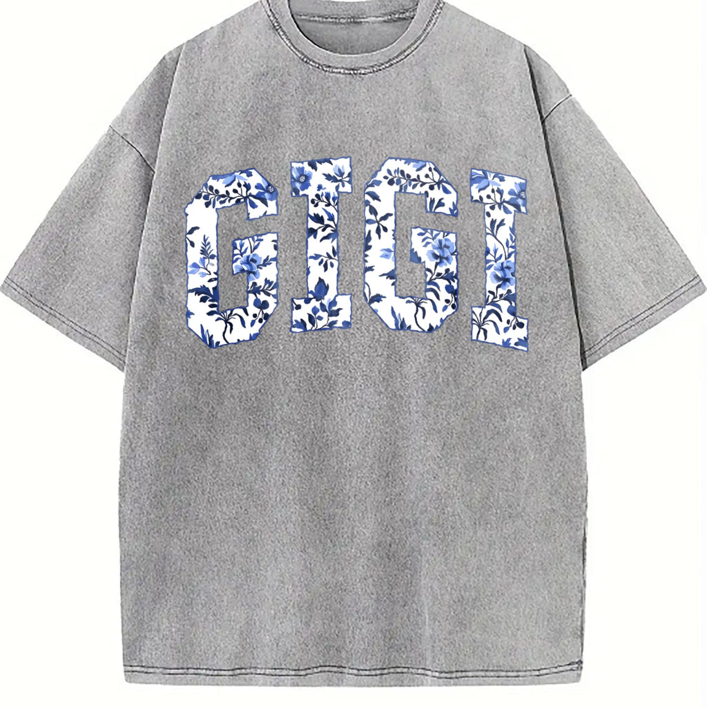 Floral Gigi Vintage Washed T-Shirt product image 5