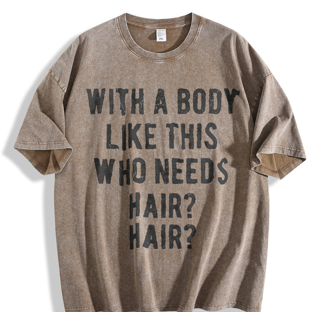 A Body Like This Who Needs Hair Funny Balding Dad Bod product image 3