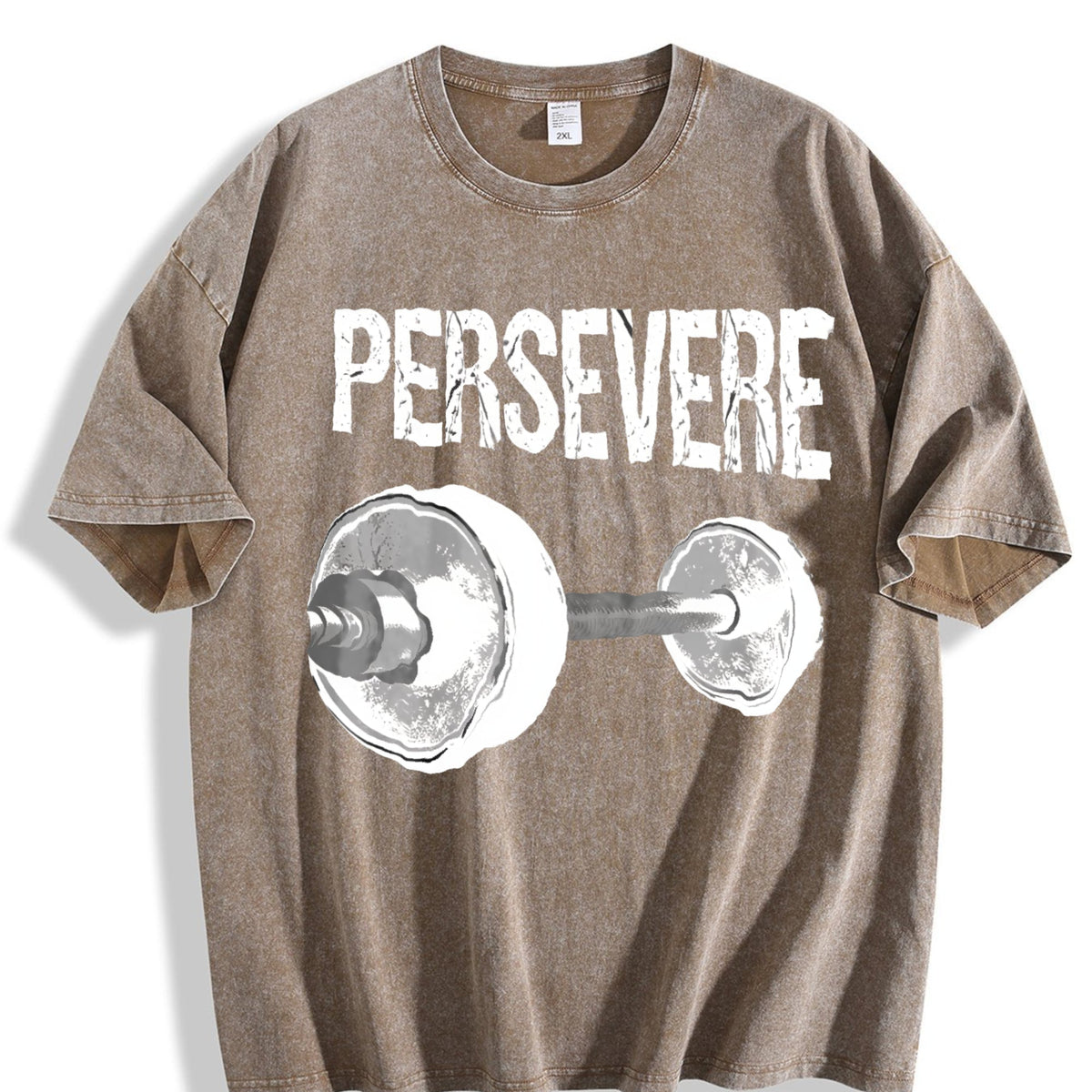Gym Motivation Vintage Washed T-Shirt product image 3