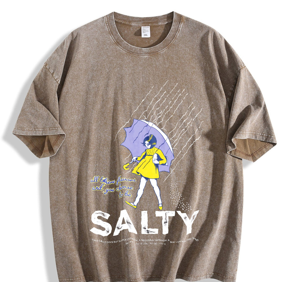 100 Salty Sprinkle Vintage Washed T-Shirt product image 3