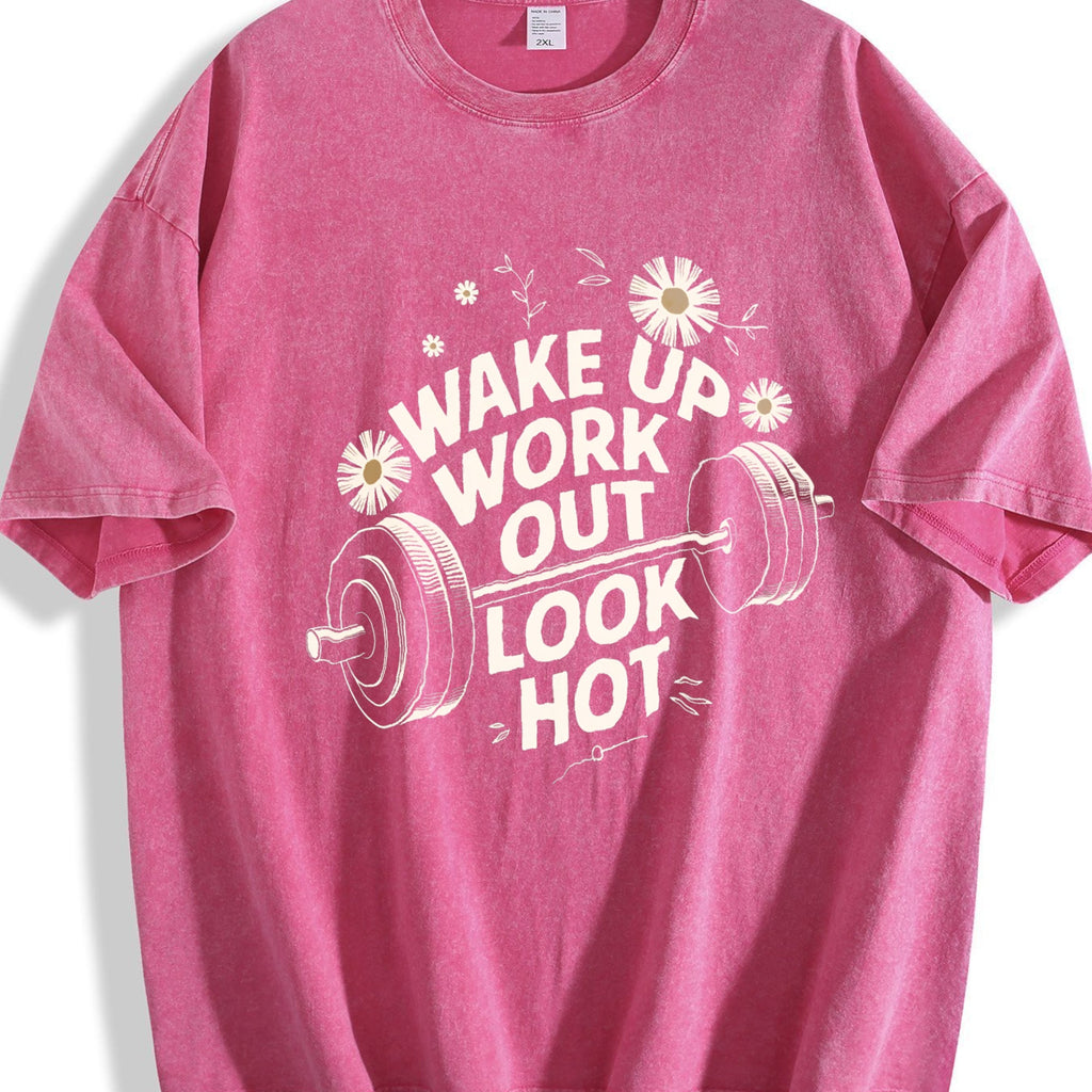 Gym Motivation Vintage Washed T-Shirt product image 7