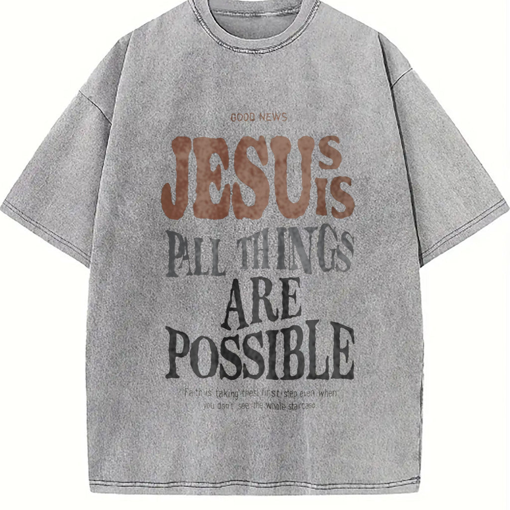 3 Pack Christian Faith Cross God Summer Set Vintage Washed product image 5