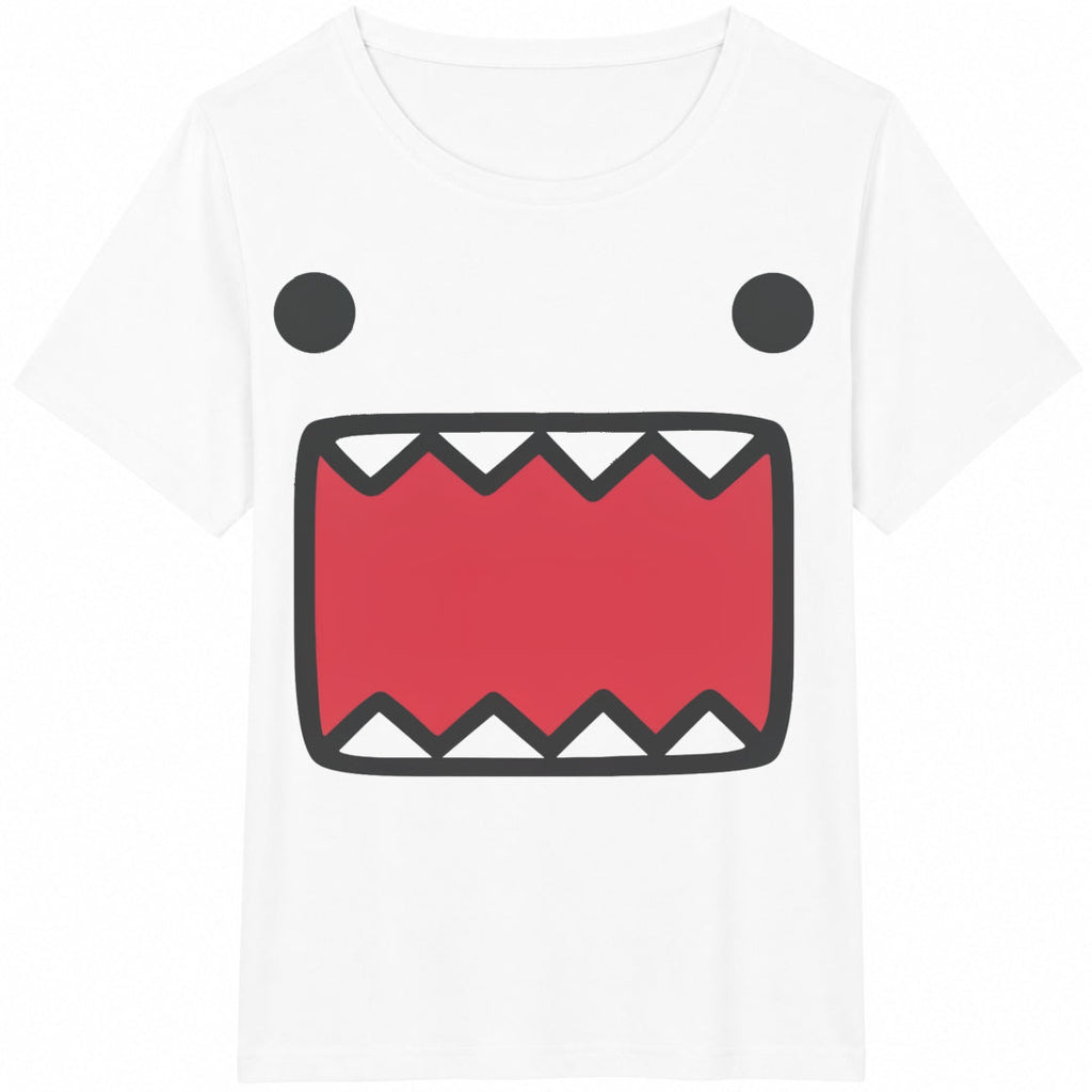 Y2K Domokun Babyface T Crazy Crew Collar Adult100 Cotton product image 2