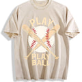 Play Ball Baseball Bats Vintage Washed T-Shirt product image 1