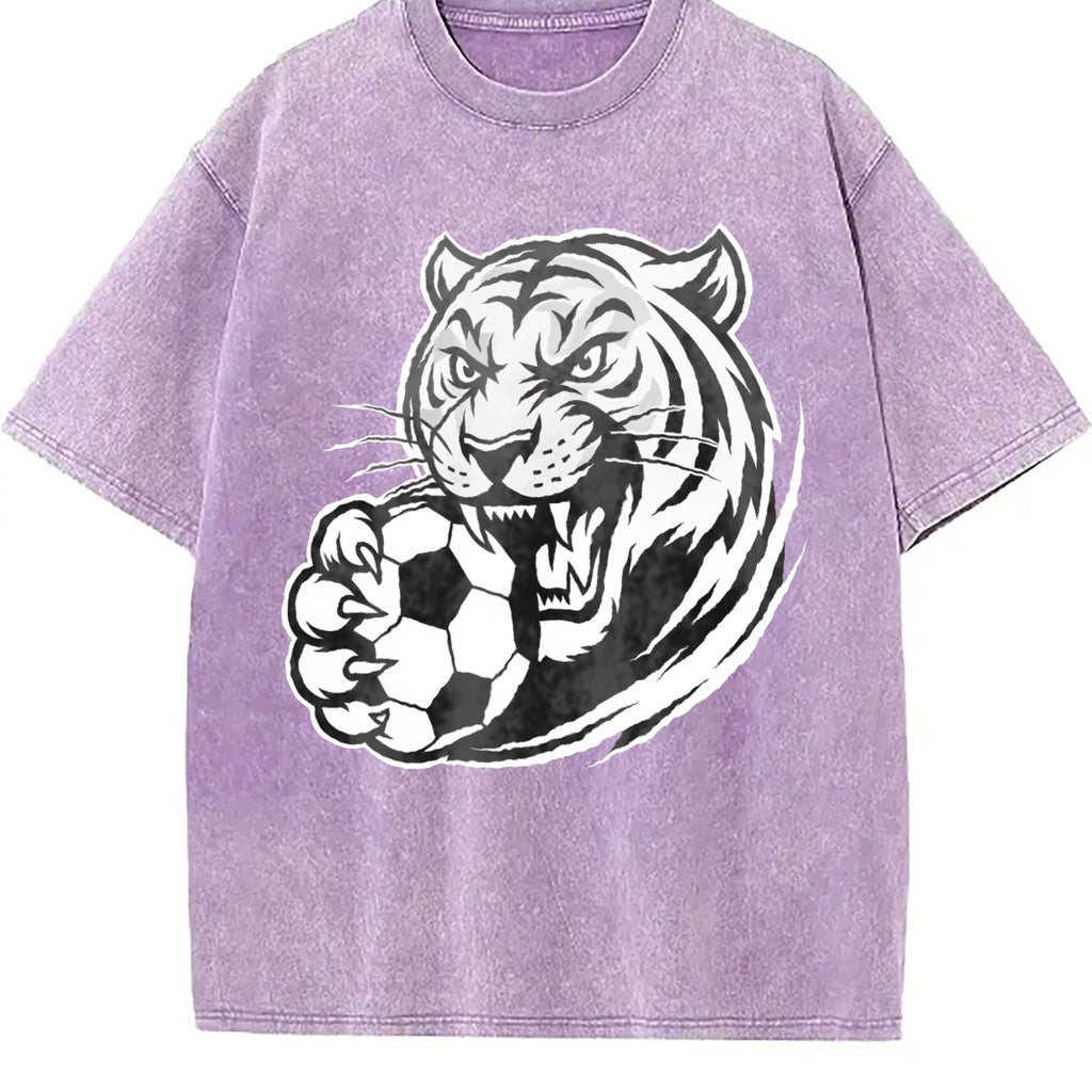 Global Soccer Fan Vintage Washed T-Shirt product image 6