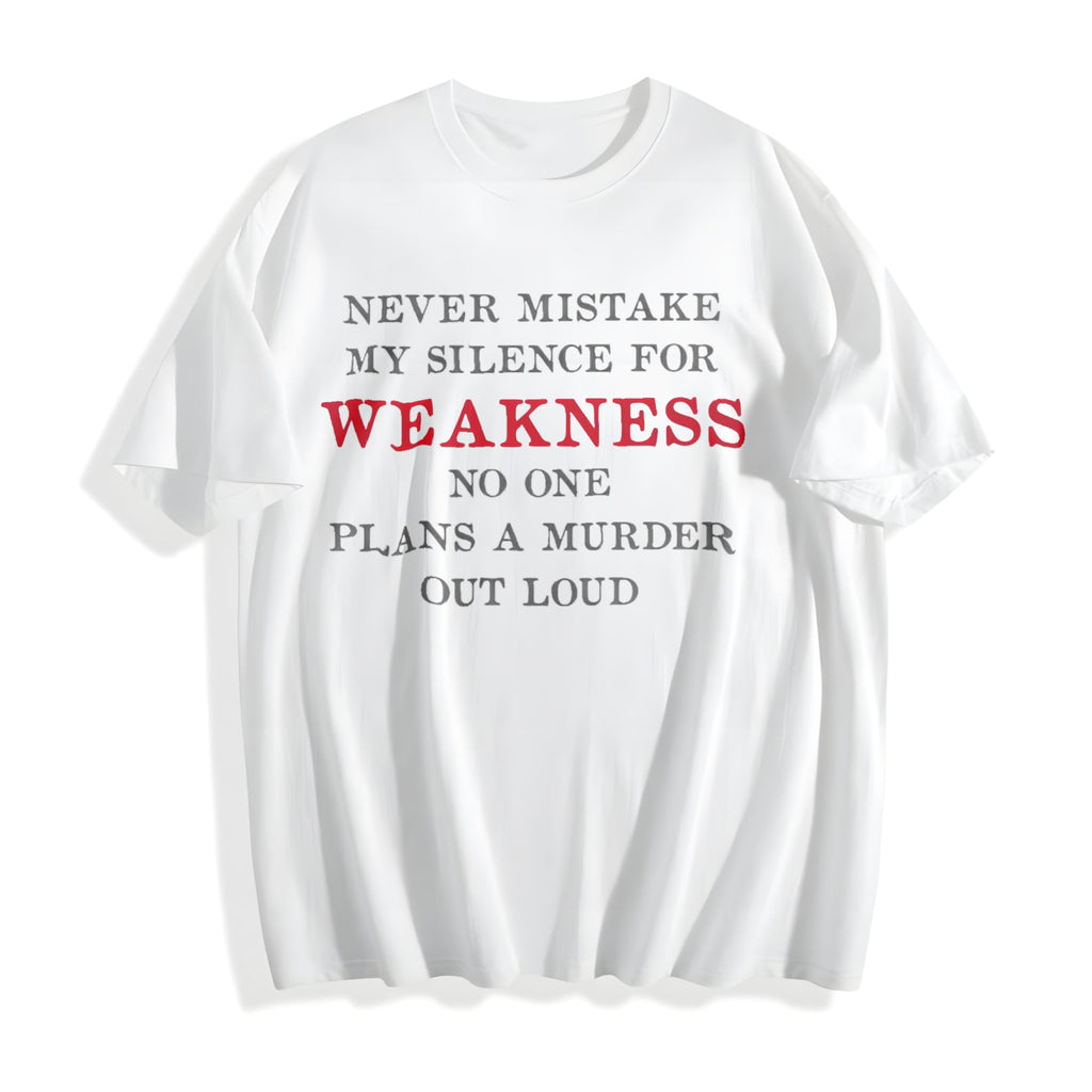 100 Never Mistake My Silence For Weakness Funny Saying product image 2