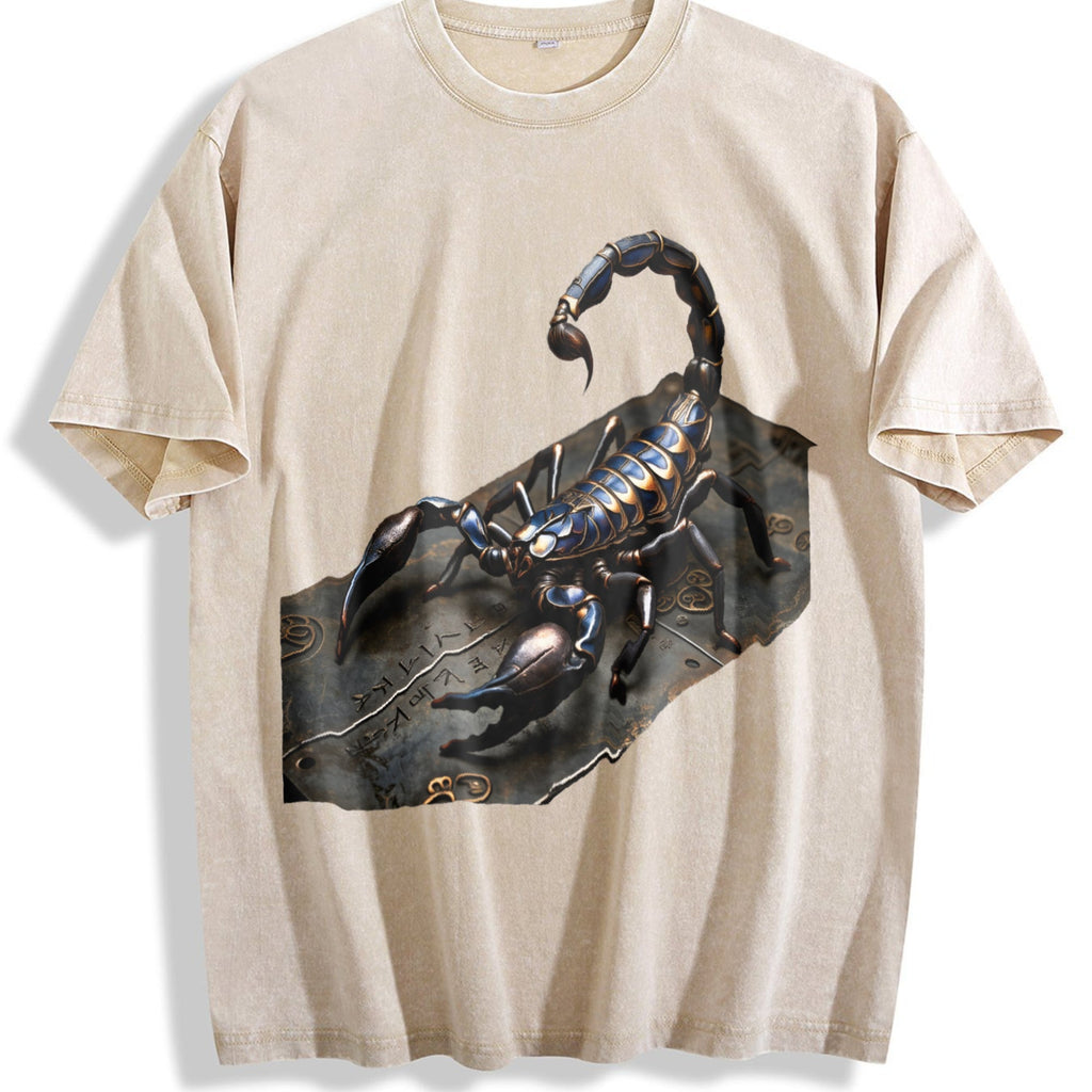 Explorer Statement : Realistic Bronze Scorpion On Stone product image 1