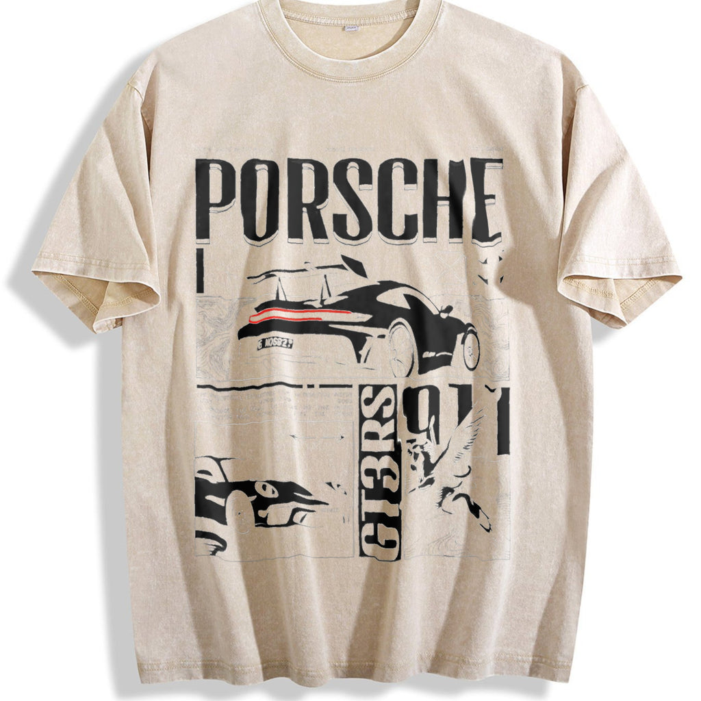 911 GT3RS Vintage Washed T-Shirt product image 1