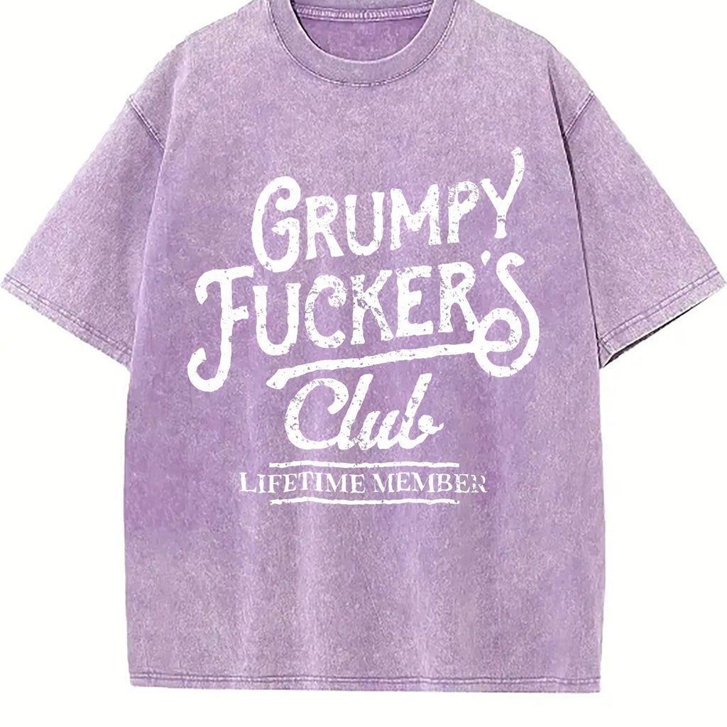 Funny Grumpy F Ckers Club Sarcastic Novelty For Vintage product image 6