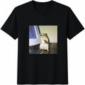 Funny Hamster at a Computer Cotton T-Shirt product image 1
