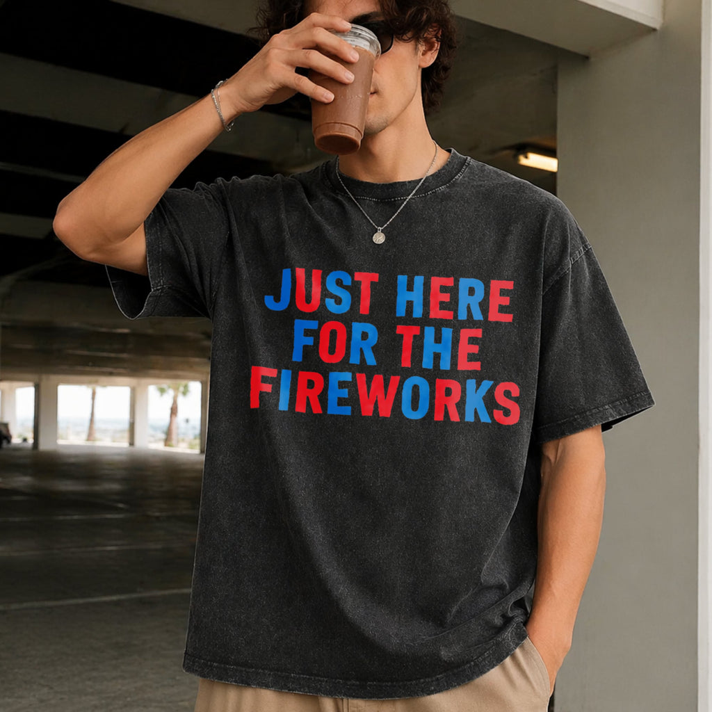 Funny Family Fourth Of July Vintage Washed T-Shirt product image 9