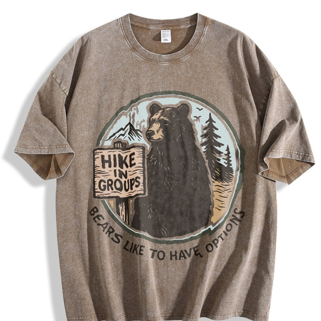 Hike In Groups Bears Like To Have Options Vintage Washed product image 3