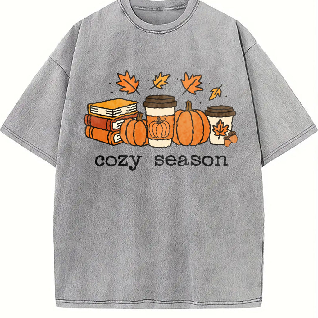 Cozy Season Vintage Washed T-Shirt product image 5