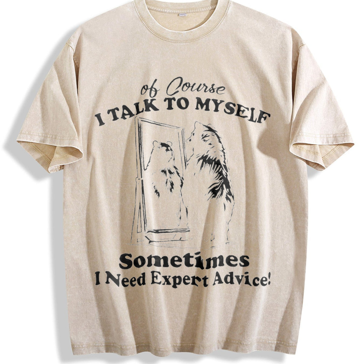 Bear Self Love 90s Vintage Washed T-Shirt product image 1