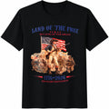 Land Of The Free Because Of Brave Cotton T-Shirt product image 1
