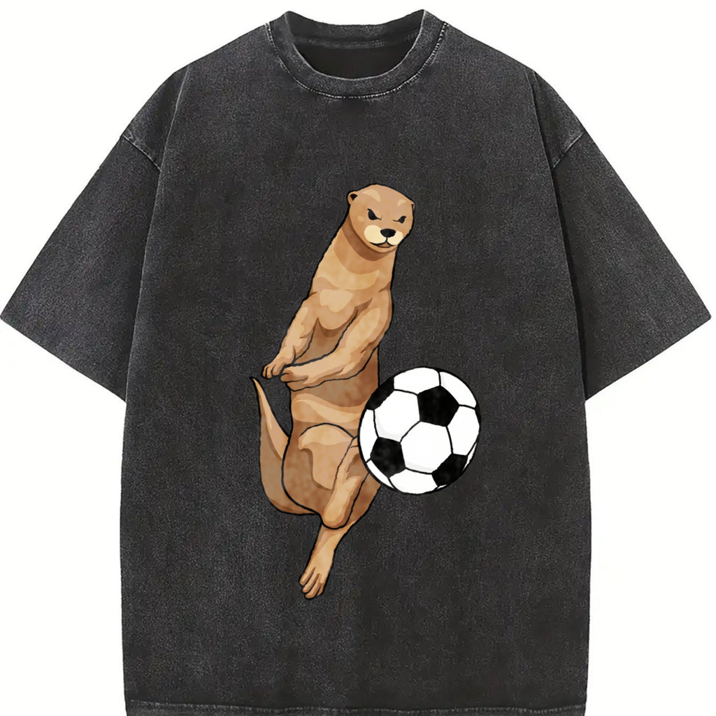 Global Soccer Fan Vintage Washed T-Shirt product image 2