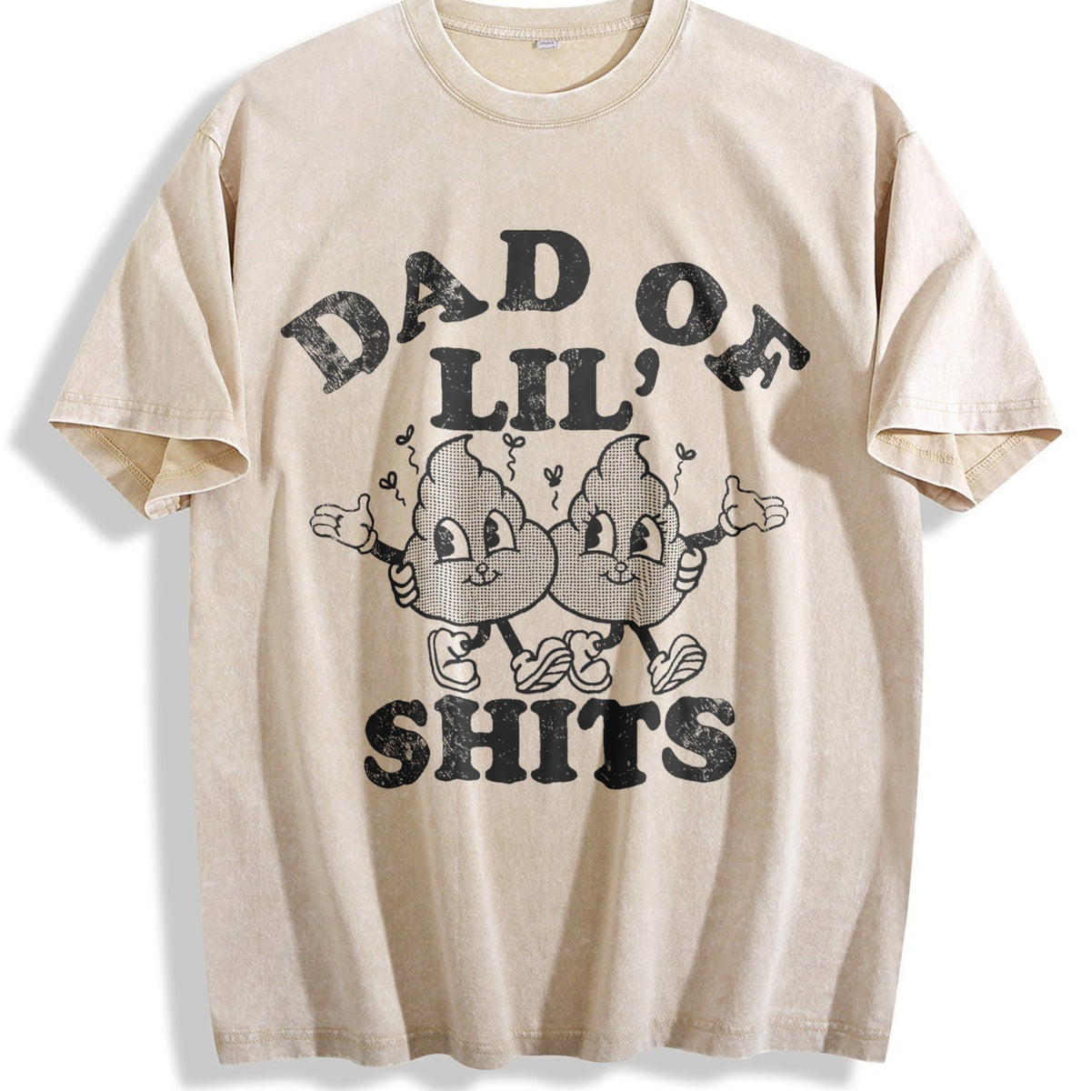 Funny Dad Of Lil Shits Sarcastic Fathers Day For Vintage product image 1