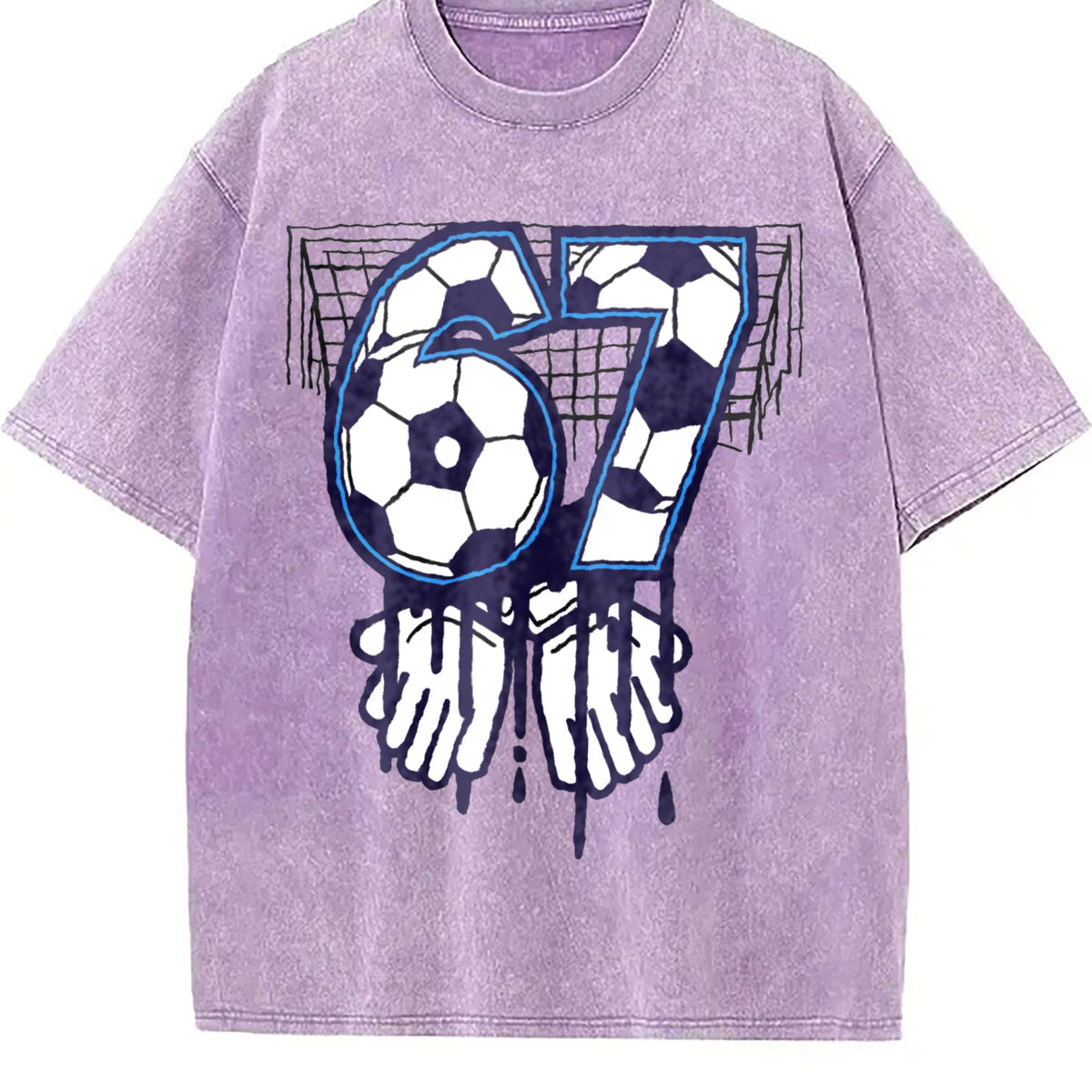Global Soccer Fan Vintage Washed T-Shirt product image 6