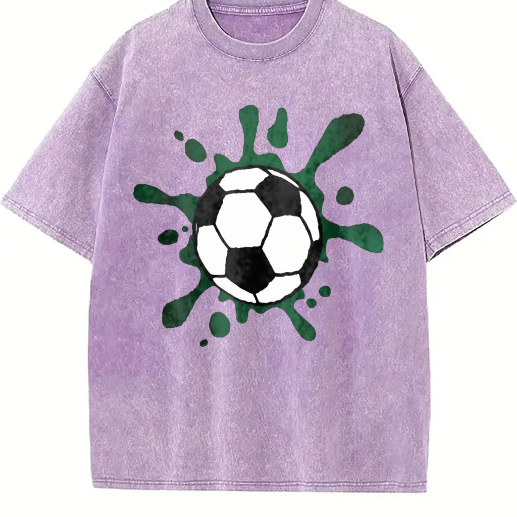 Global Soccer Fan Vintage Washed T-Shirt product image 6