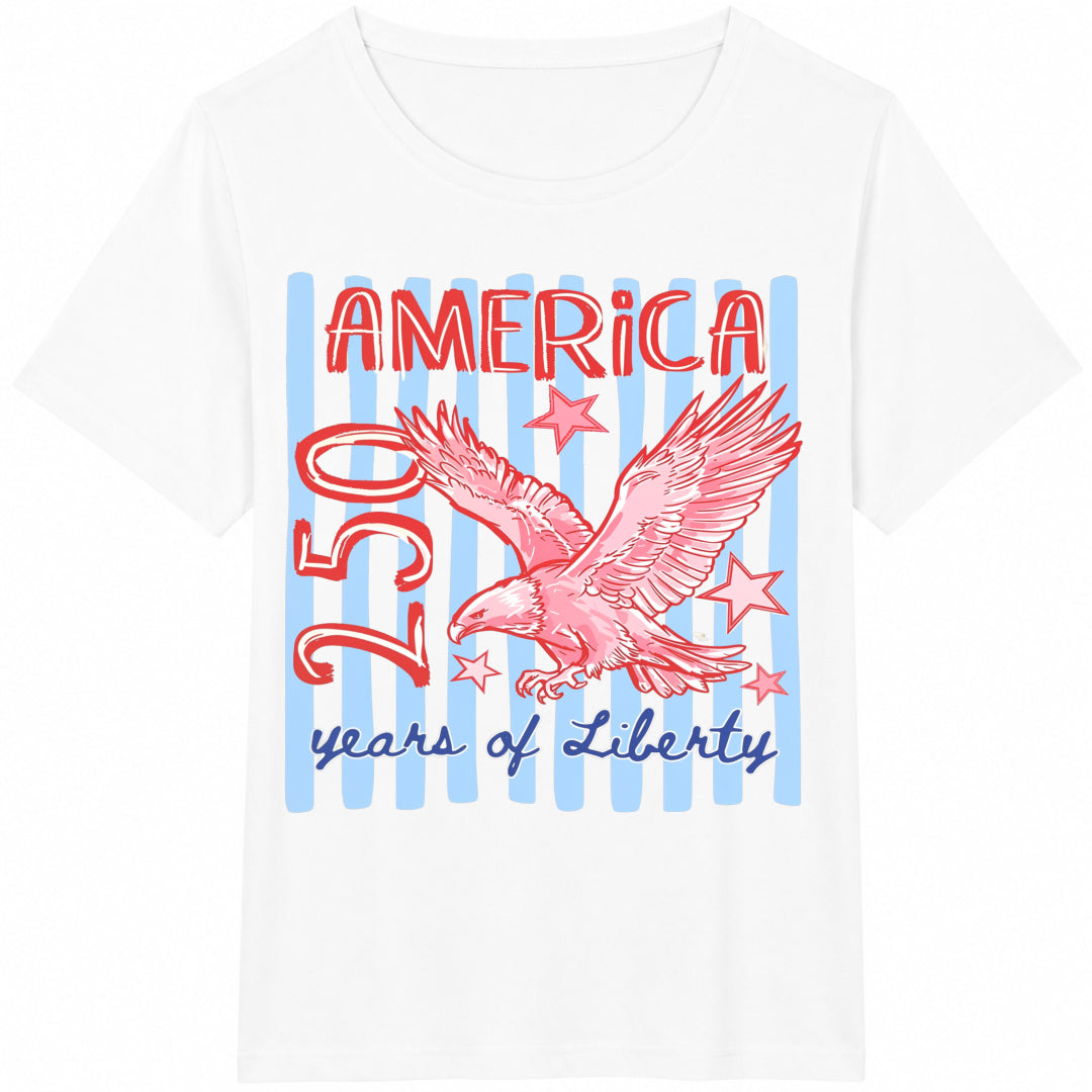 America 250 Years Of Liberty Cotton T-Shirt product image 2