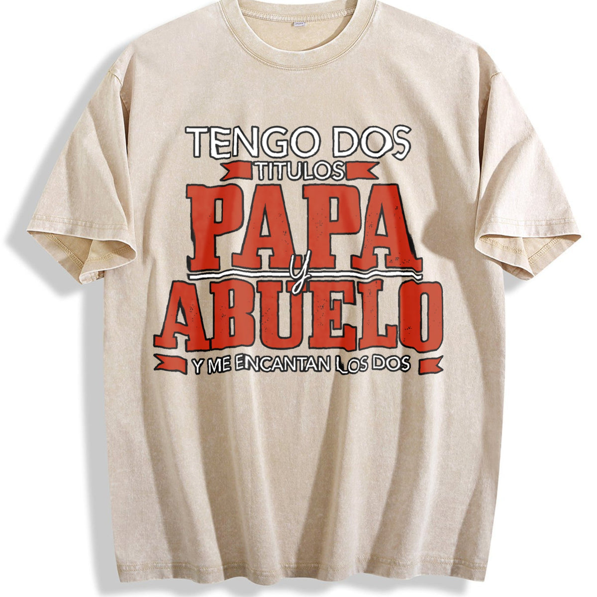 Tengo Dos Titulos Papa Abuelo Funny Spanish Father's product image 1