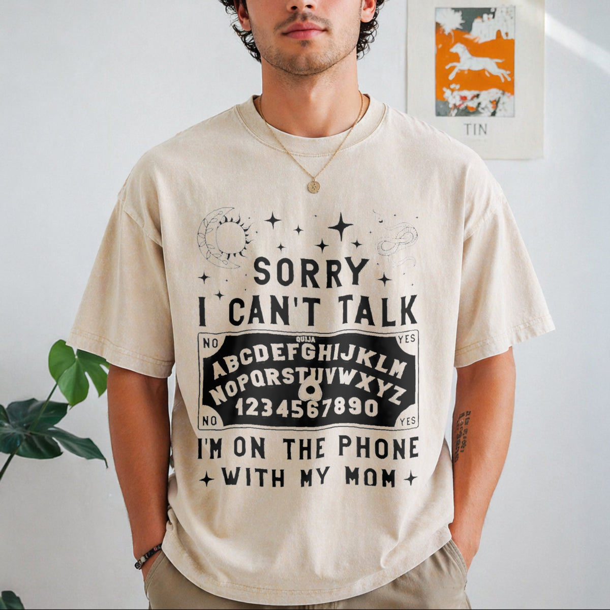 Sorry I Can't Talk I'm On The Phone With My Mom Ouija product image 8