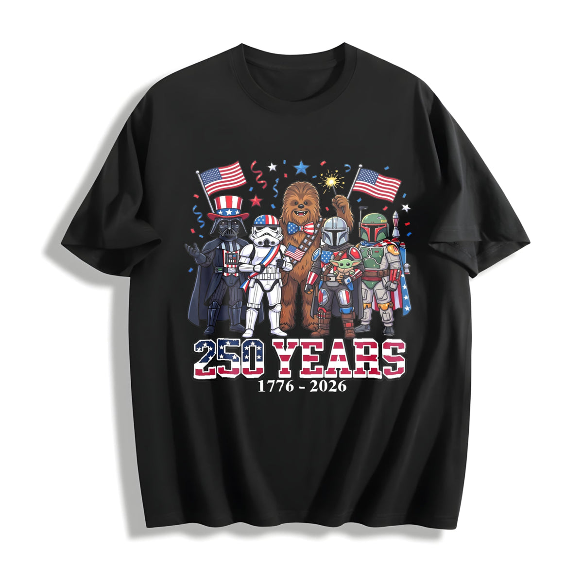 Star Wars May The 250th Be With You Cotton T-Shirt product image 1