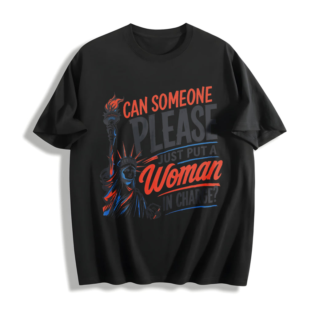 Feminist 4th Of July Cotton T-Shirt product image 1
