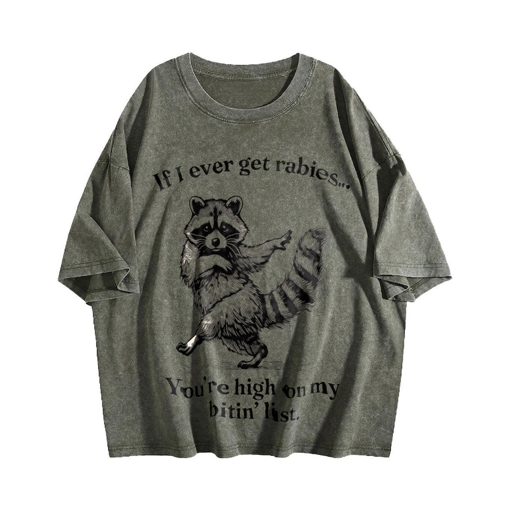 If I Ever Get Rabies You're High On My Bitin' List Vintage product image 4