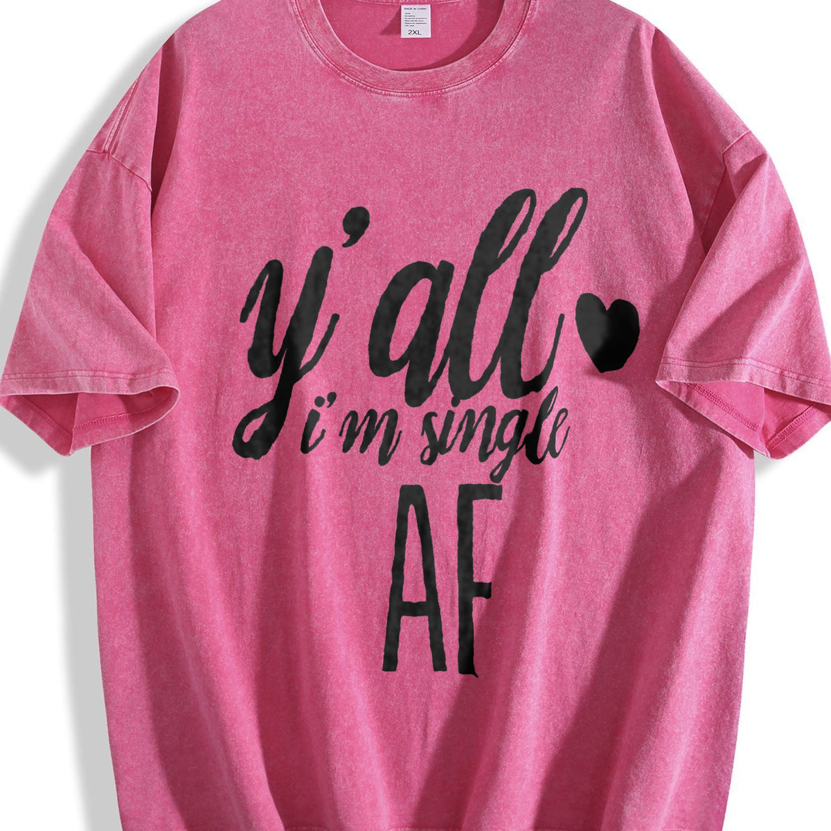 I'm Single Funny Y'all I'm Af I'm Af Vintage Washed T-Shirt product image 7