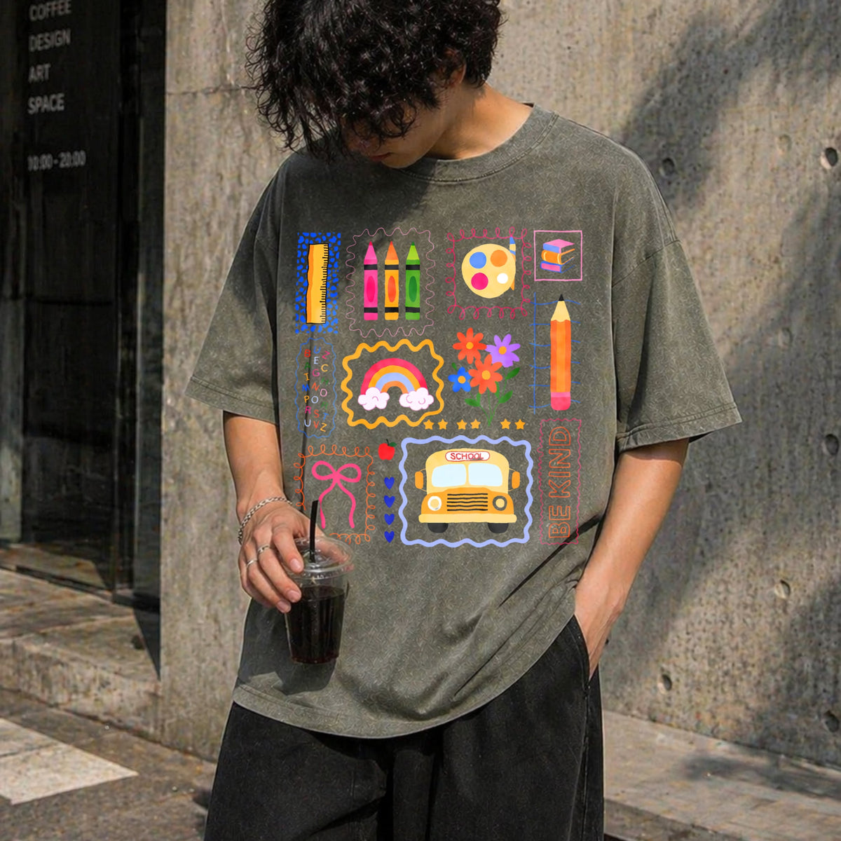 Teacher Vintage Washed T-Shirt product image 4