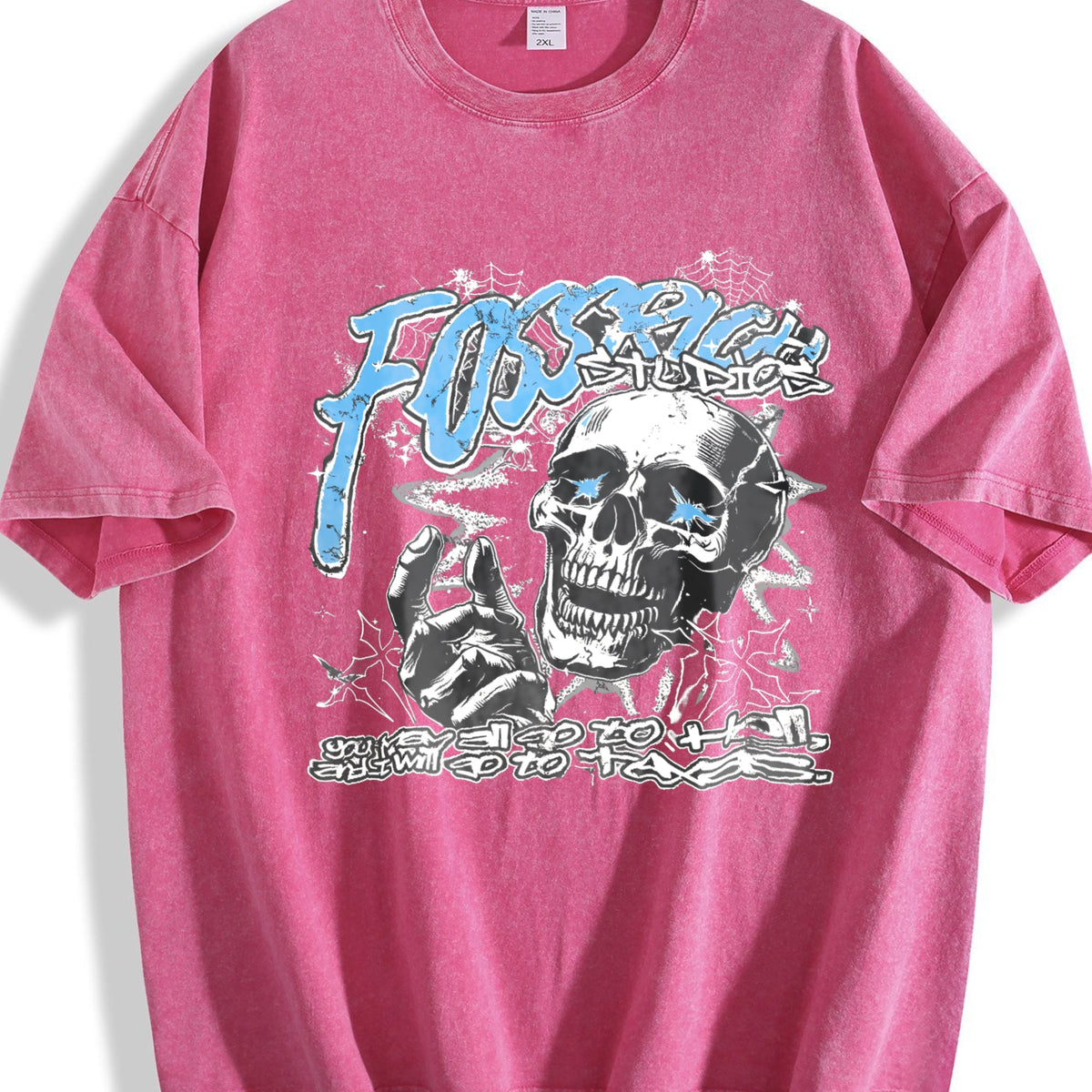 Skull Vintage Washed T-Shirt product image 7