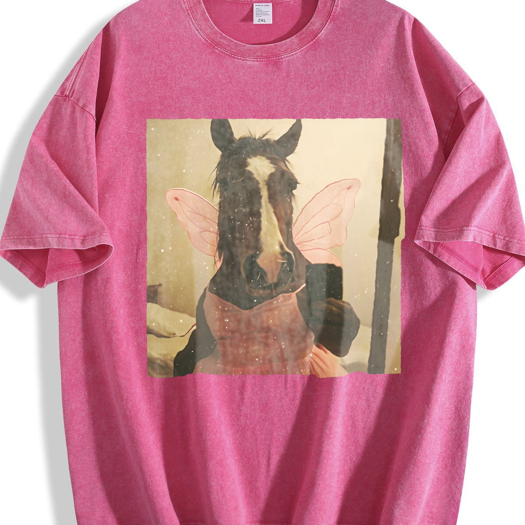 Patterned Vintage Washed T-Shirt product image 7