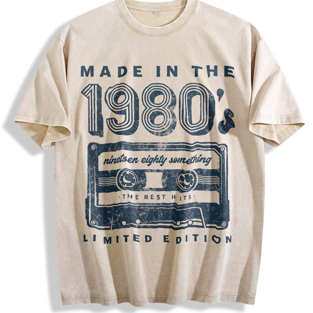 Made In The 1980s Funny Cassette Tape Music Cute Vintage product image 1