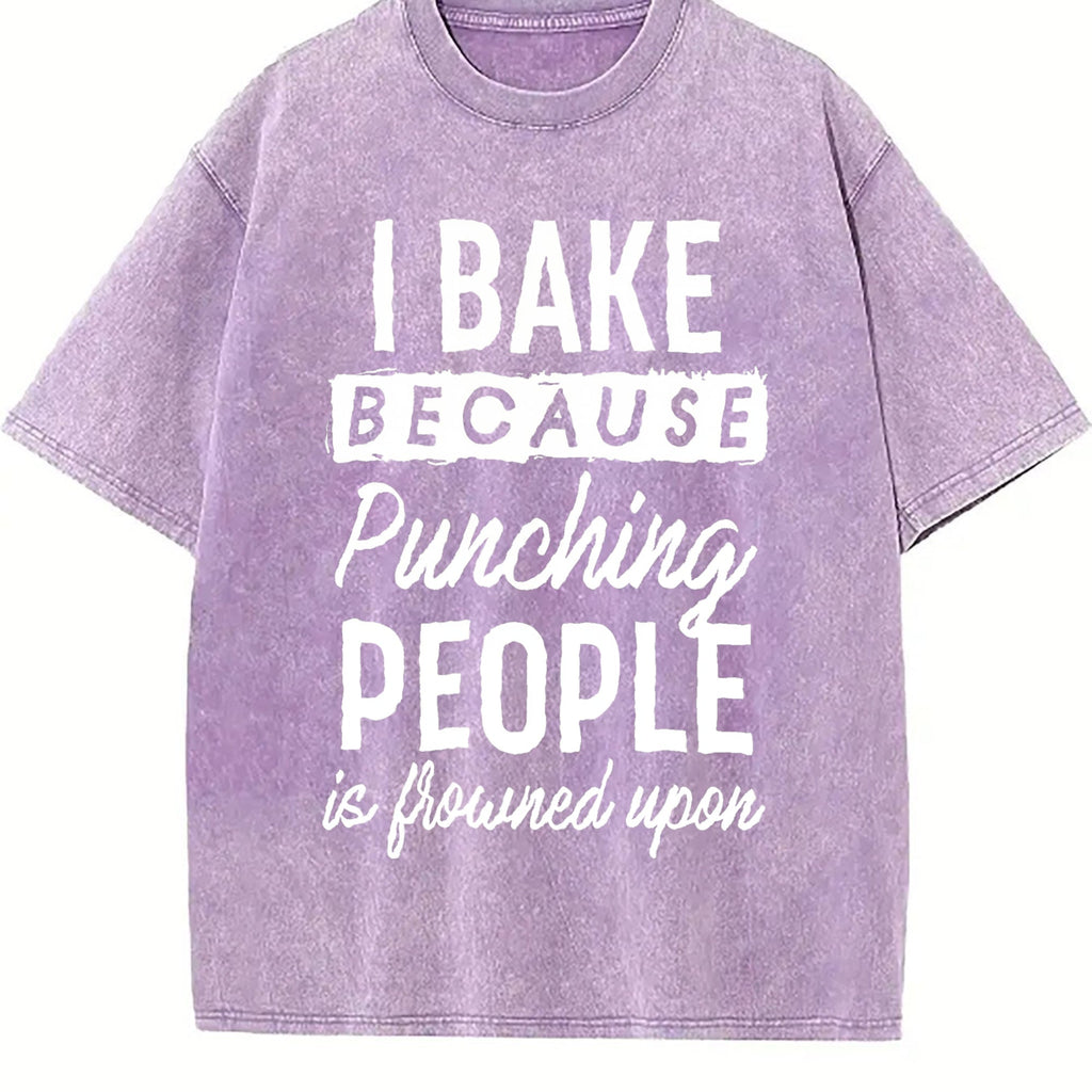 I Bake Because Punching People Is Frowned Upon Vintage product image 6
