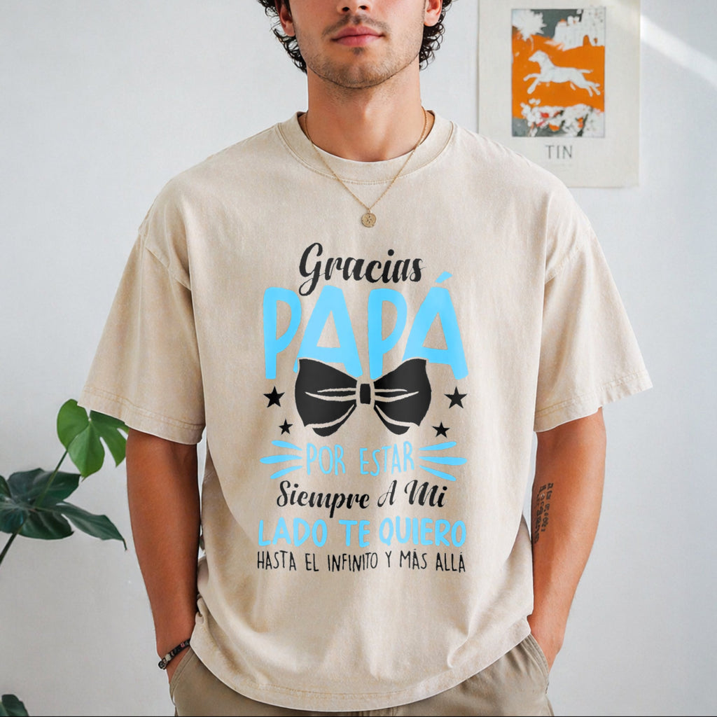 Papa Father's Day Birthday Vintage Washed T-Shirt product image 1