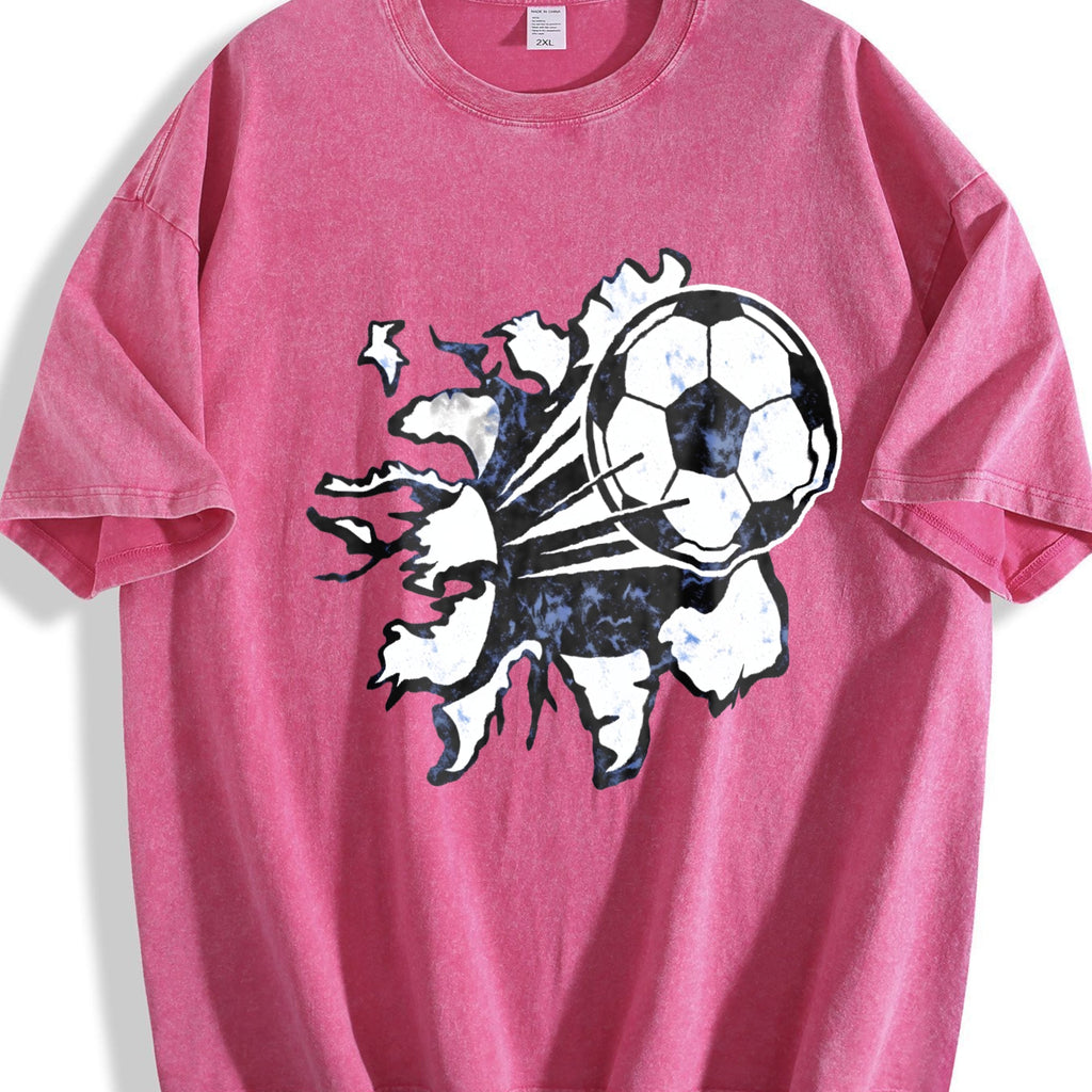 Global Soccer Fan Vintage Washed T-Shirt product image 7