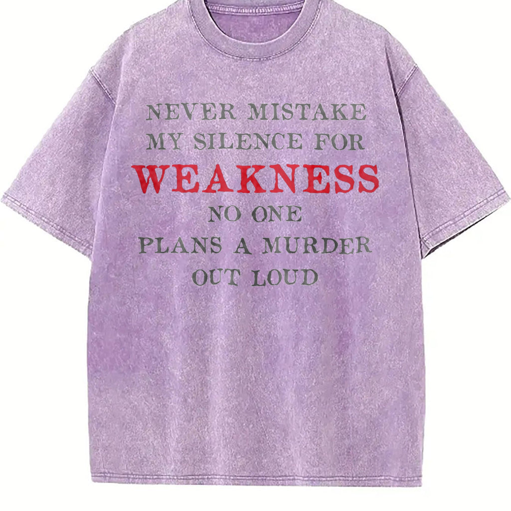 100 Never Mistake My Silence For Weakness Funny Saying product image 6