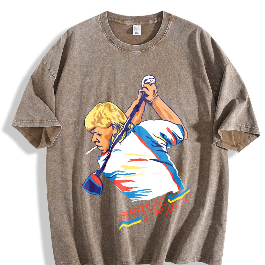 John Daly - Golf Of America 4th Of July Vintage Washed product image 3