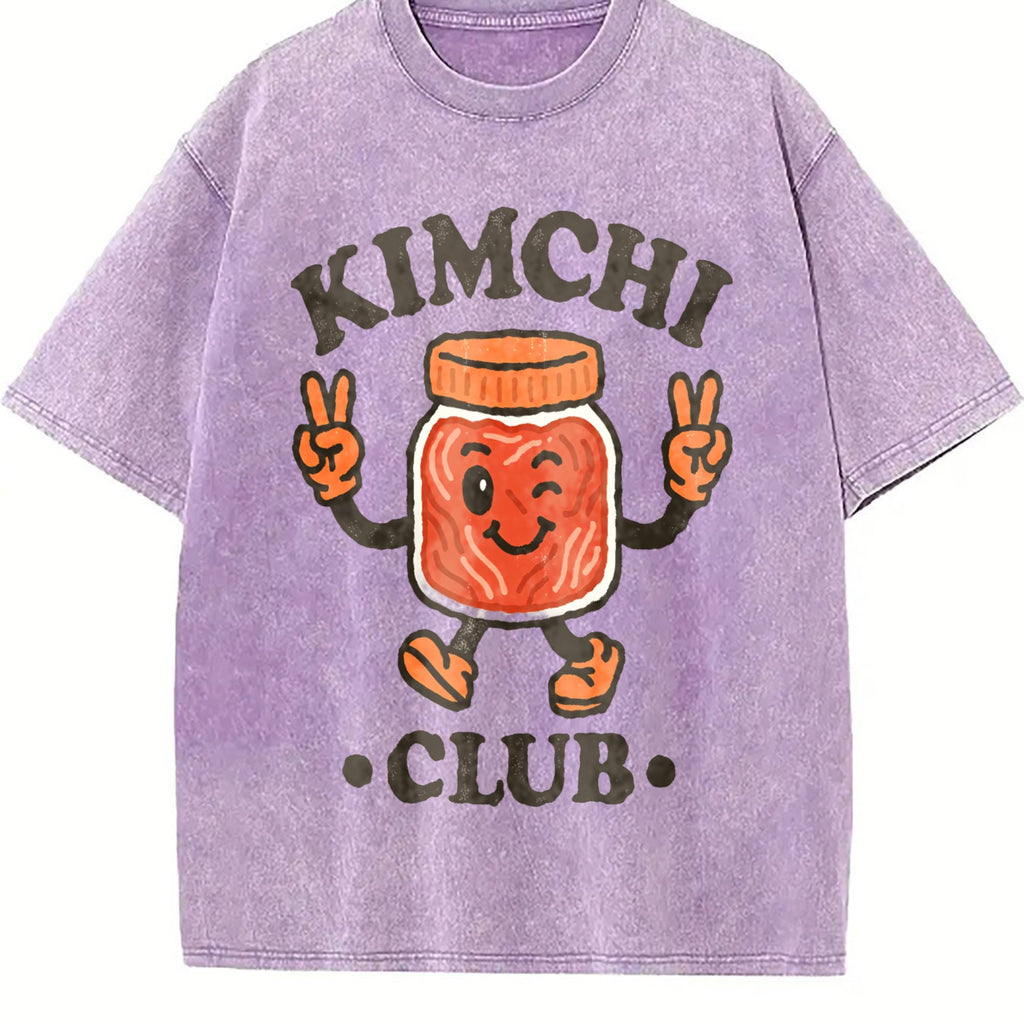Kimchi Club : Korean Food Mascot For Foodies Vintage Washed product image 6