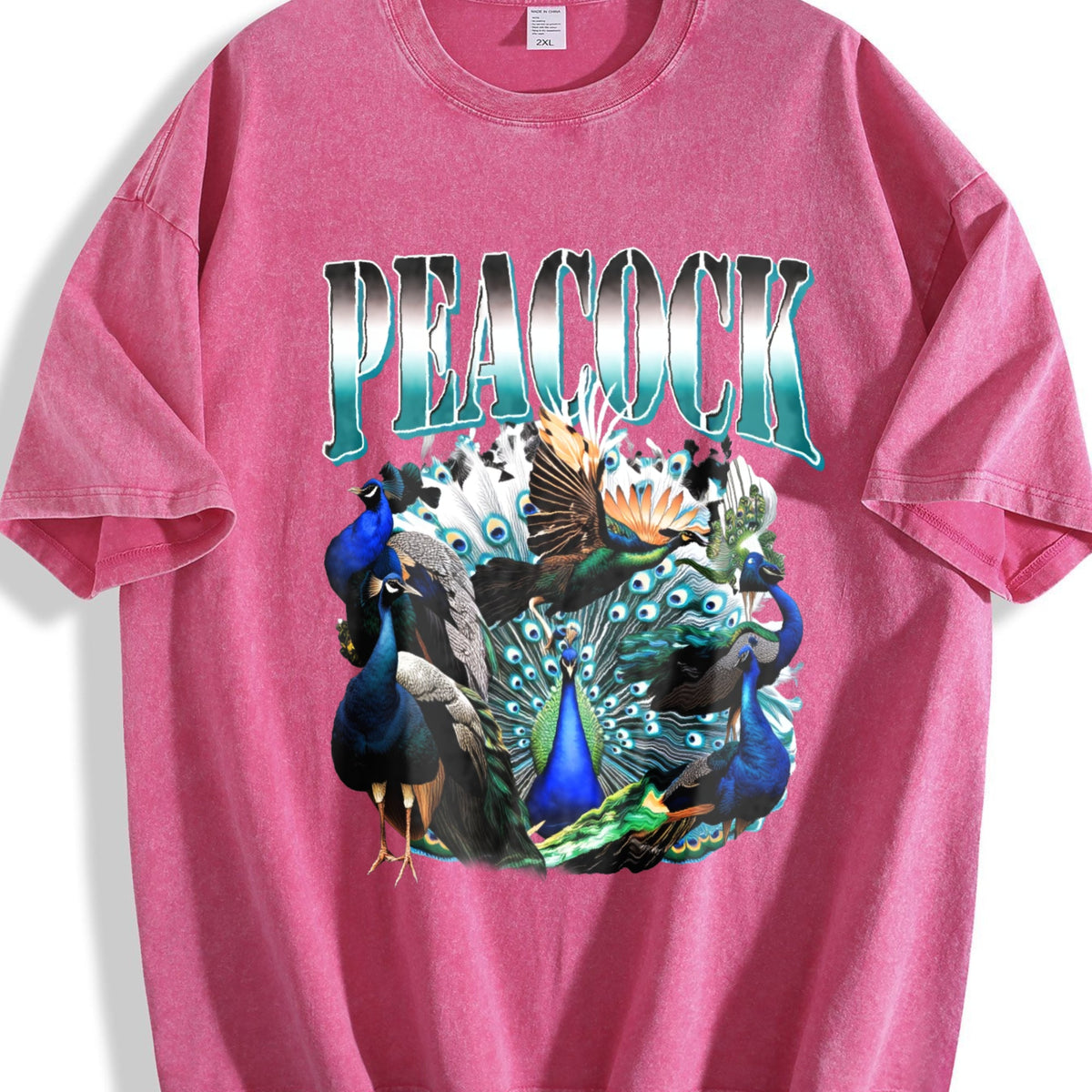 Peacock Vintage Washed T-Shirt product image 7