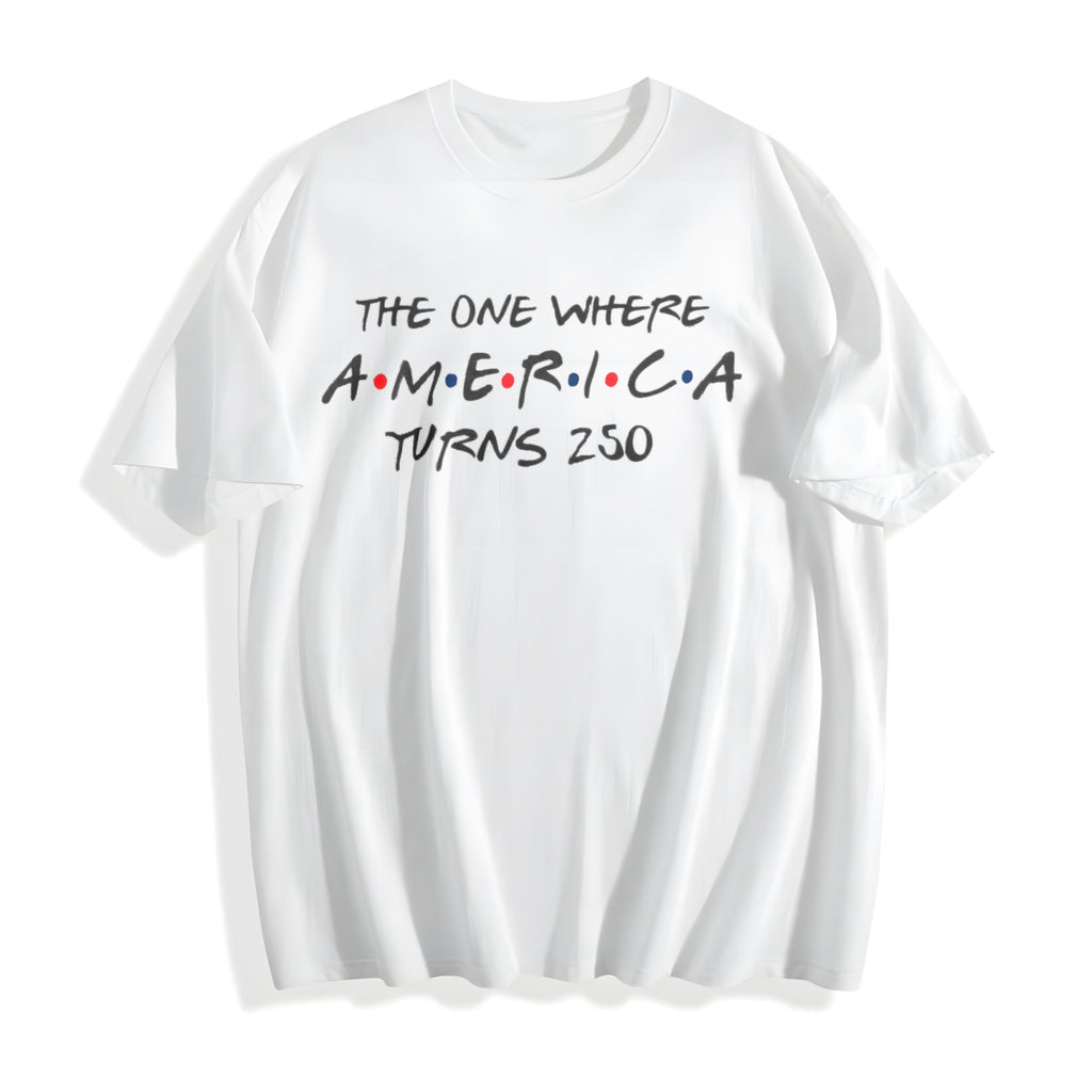 4th Of July America 250th Anniversary Cotton T-Shirt product image 2